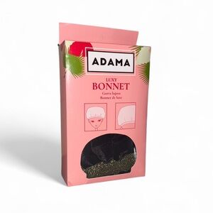 Adama Black and Gold Hair Care Luxy Bonnet
